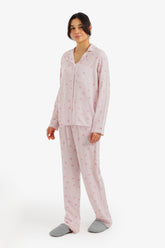 Striped Bow Pyjama Set