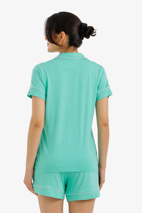 Piped Short Pyjama Set