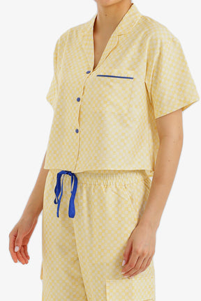 Checkered Pyjama Set