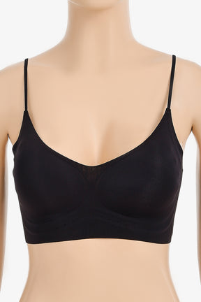 Seamless Spaghetti-Strap Bra