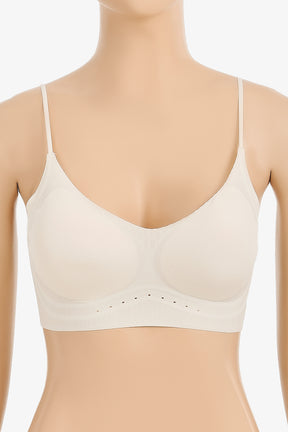 Seamless Spaghetti-Strap Bra