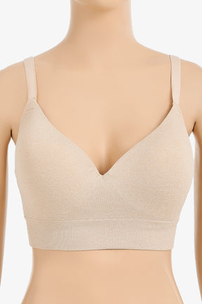 Seamless Shiny Bra