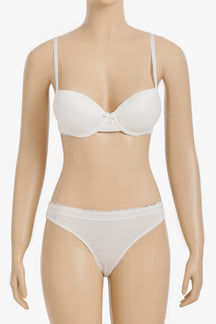 Lace Detailed Ribbed Set