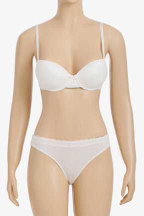 Lace Detailed Ribbed Set