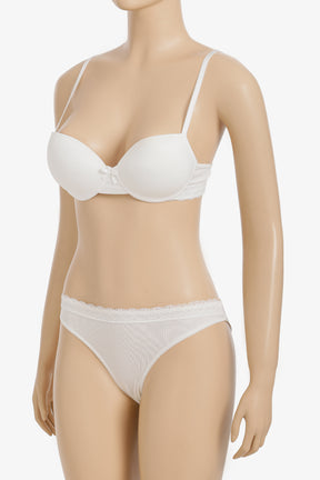 Lace Detailed Ribbed Set