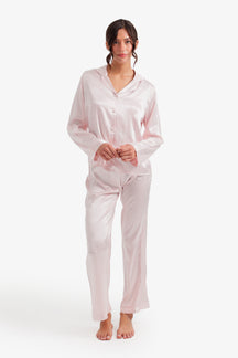 Pinstripe Satin Pyjama