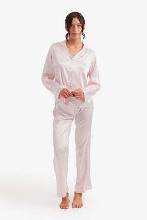 Pinstripe Satin Pyjama