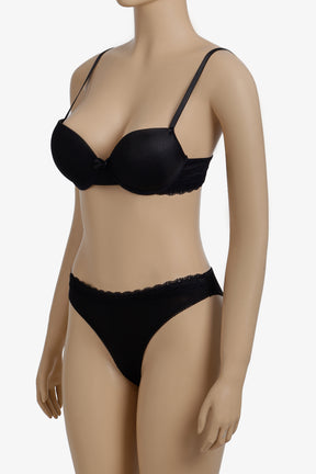 Lace Detailed Ribbed Set