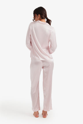 Pinstripe Satin Pyjama