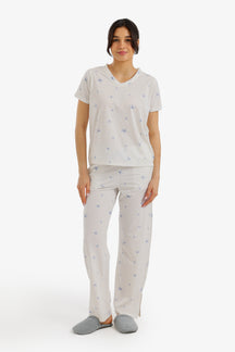 Star Print Pyjama Set