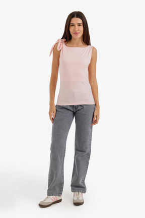 Bow-Tie Detail Top