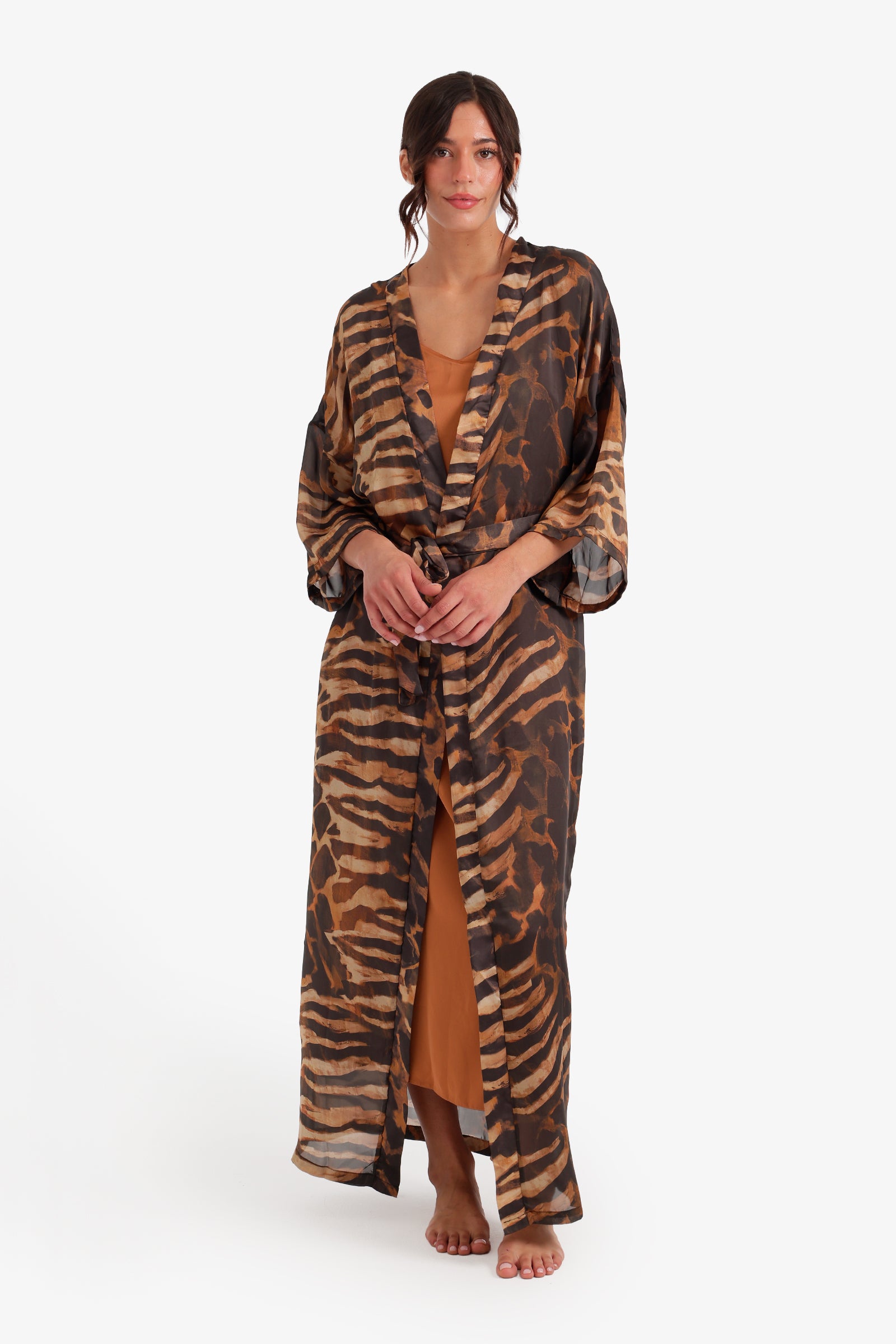 Animal Pattern Nightgown Set