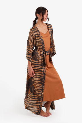 Animal Pattern Nightgown Set