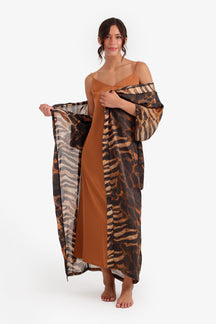 Animal Pattern Nightgown Set