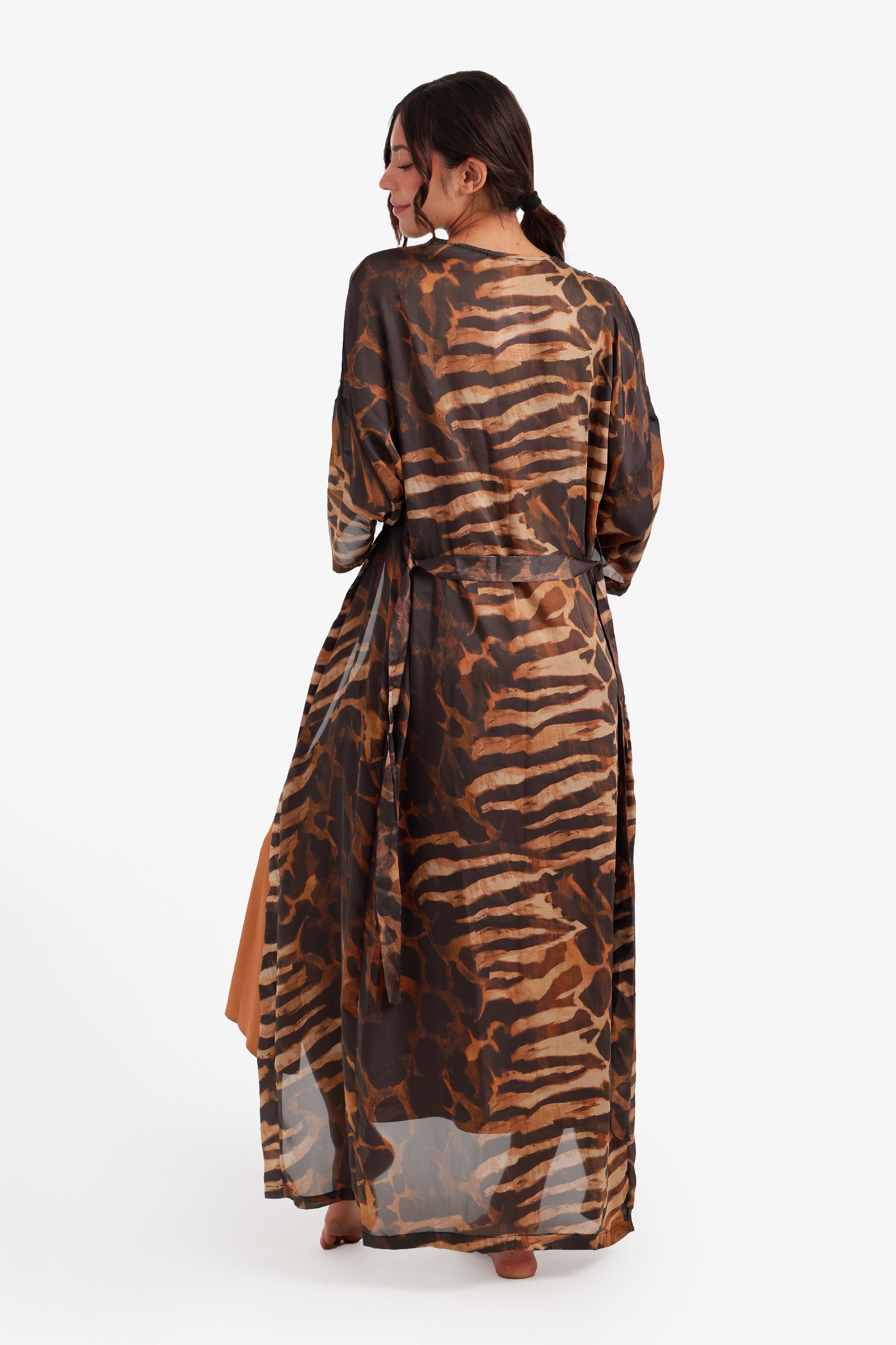 Animal Pattern Nightgown Set