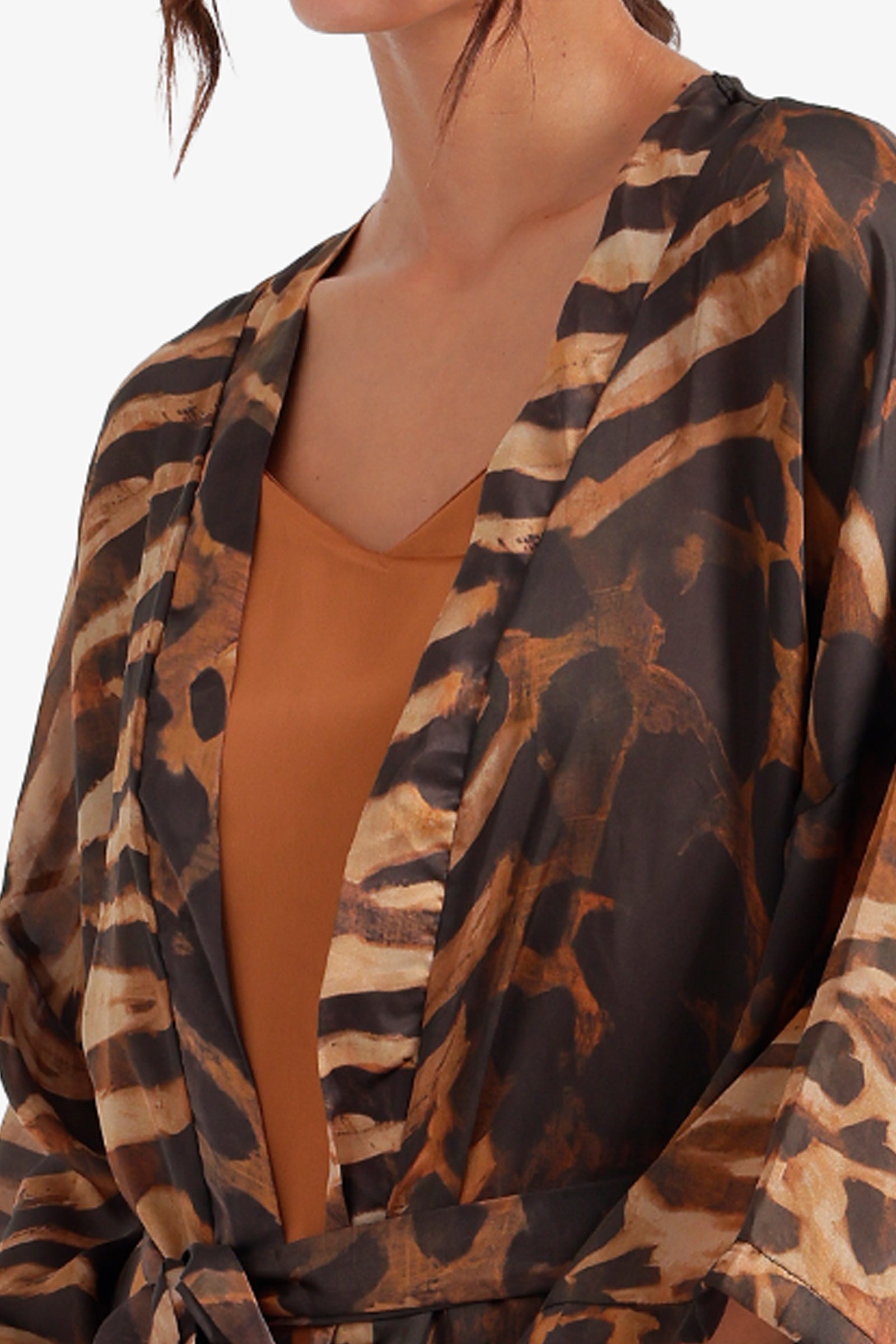 Animal Pattern Nightgown Set