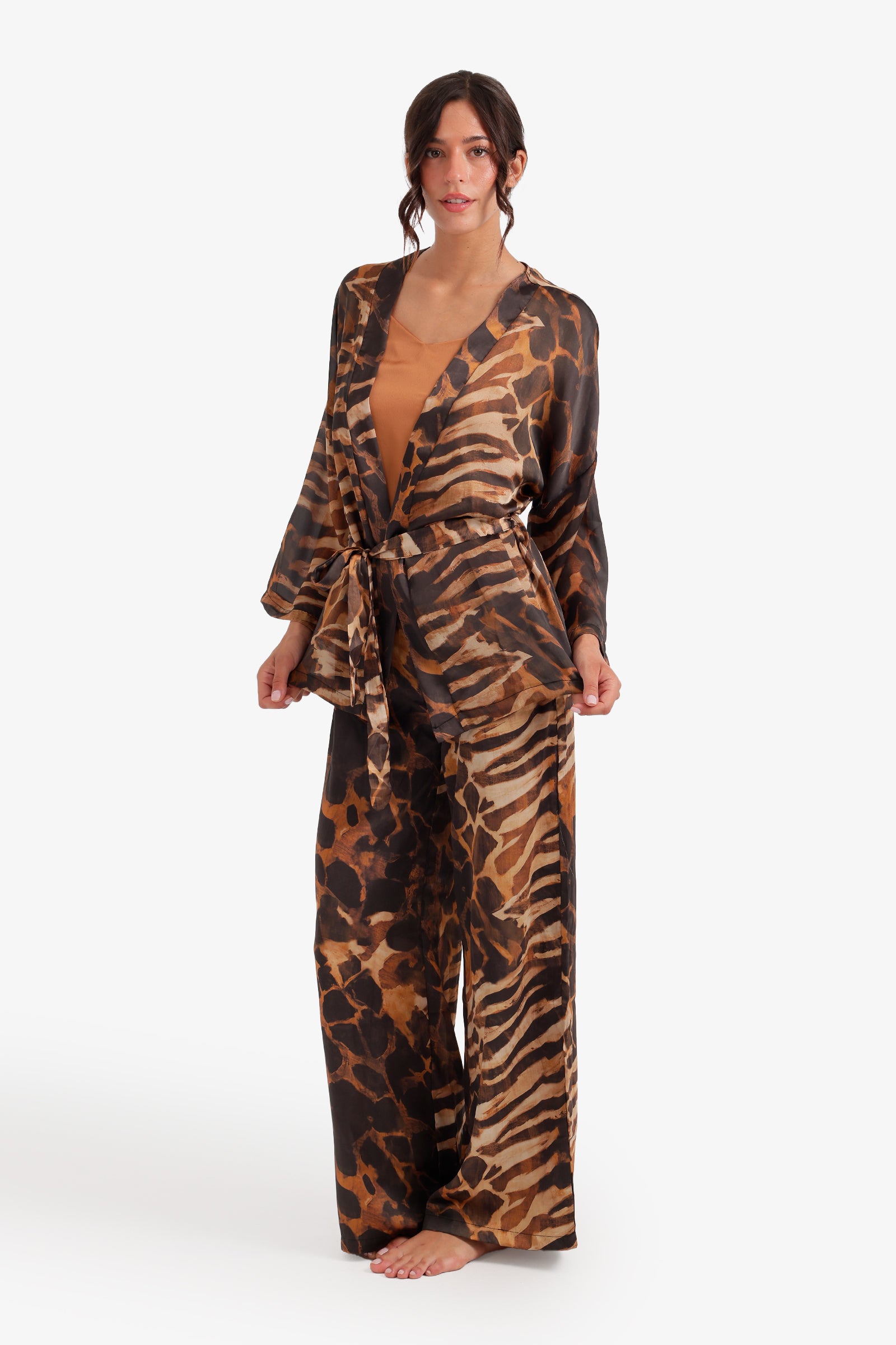 Animal Print 3-Piece Pyjama