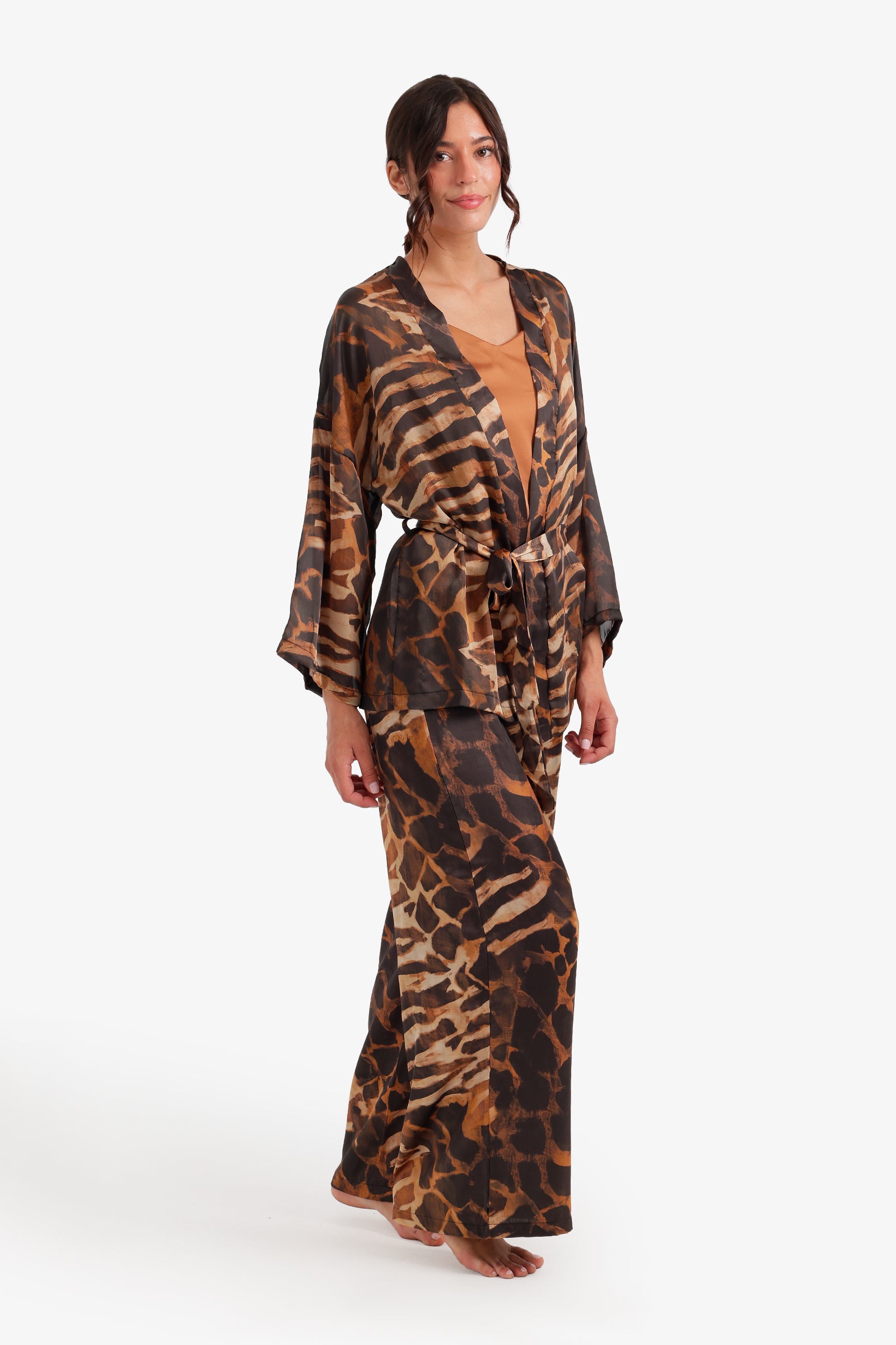 Animal Print 3-Piece Pyjama