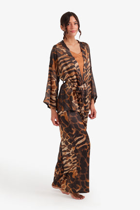 Animal Print 3-Piece Pyjama