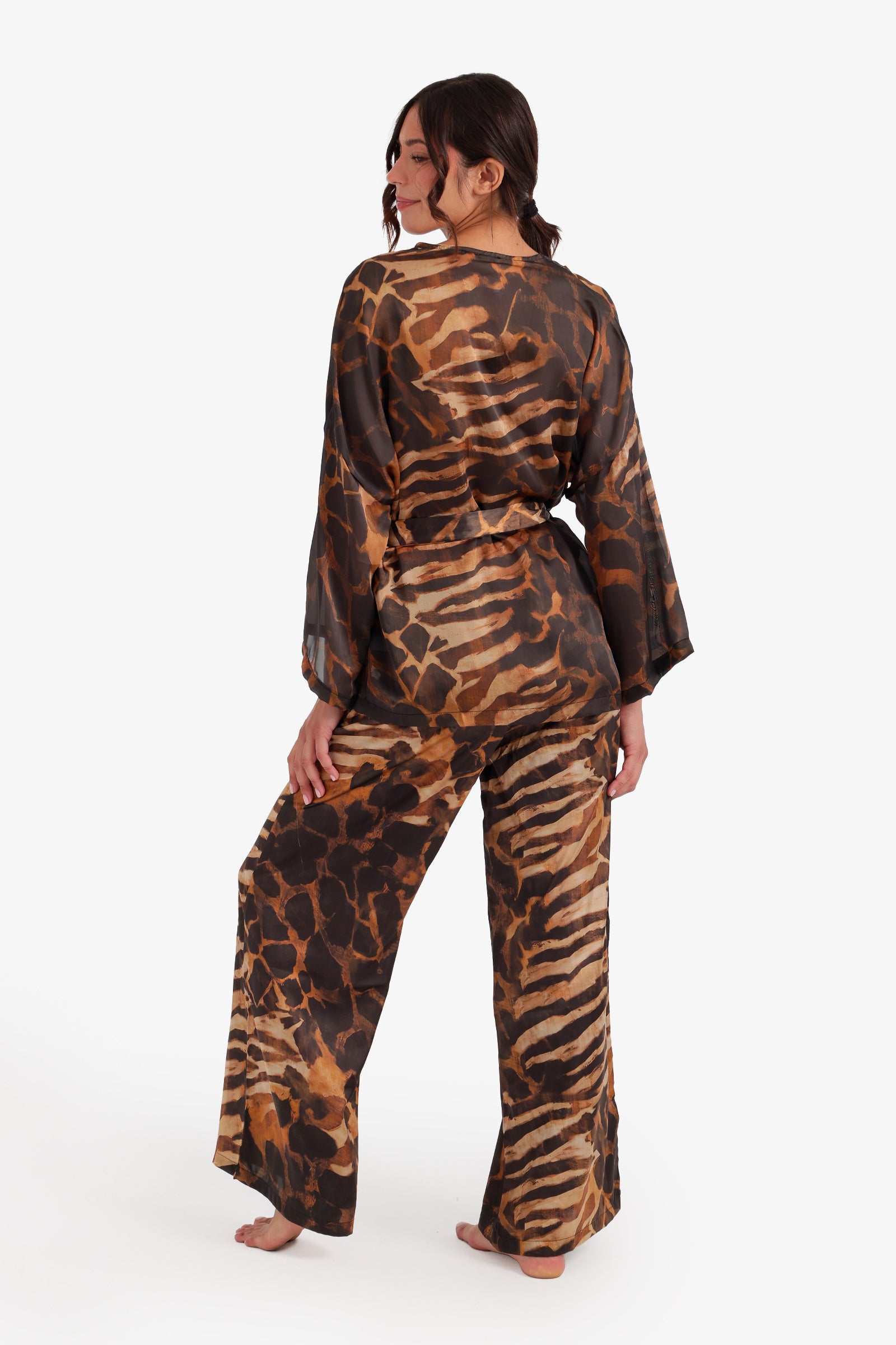 Animal Print 3-Piece Pyjama