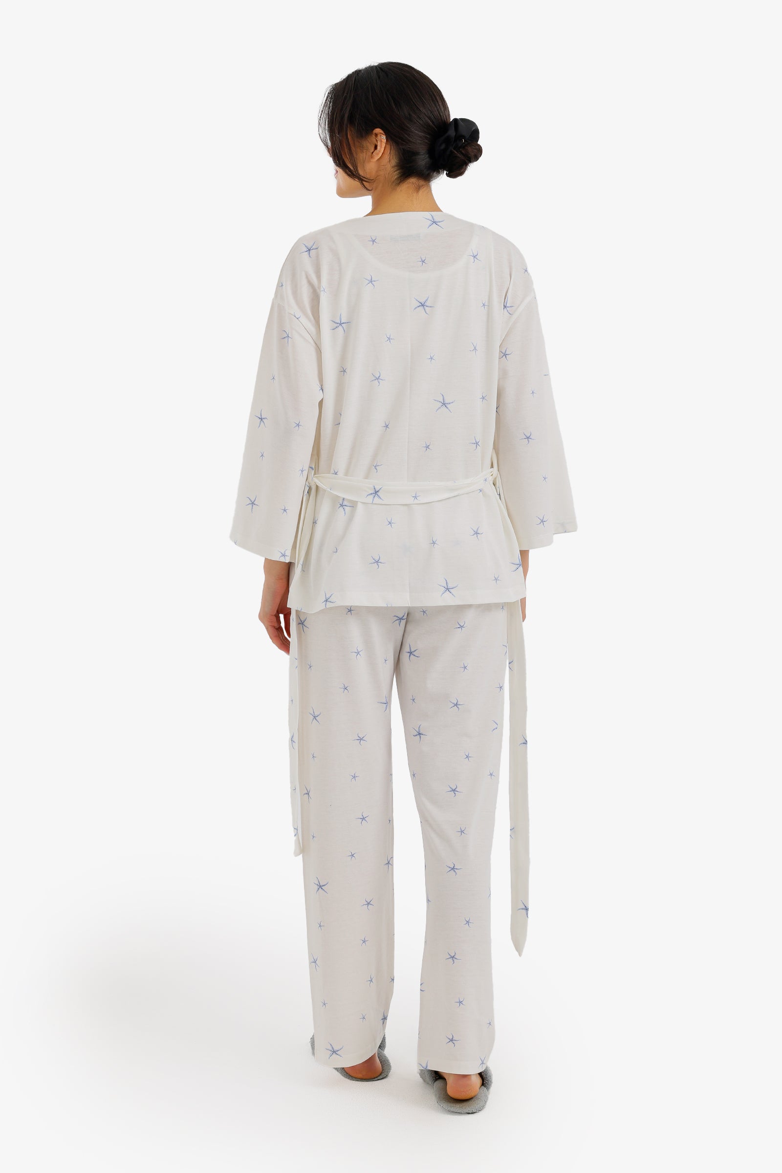 3-Piece Star Print Pyjama Set