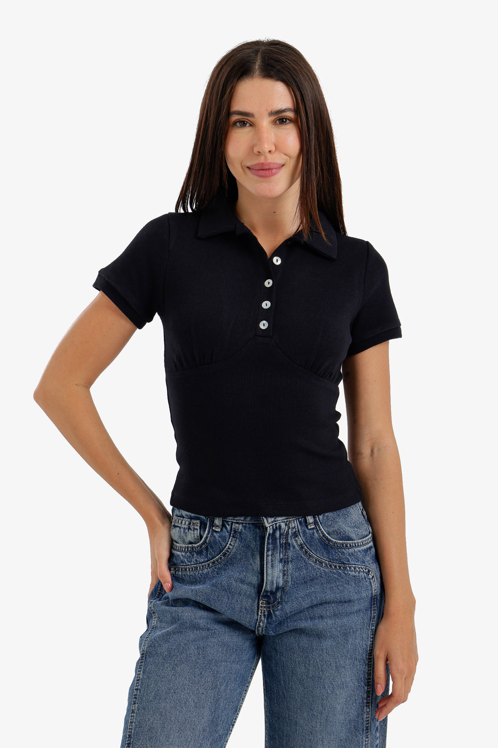 Corset Polo T-Shirt