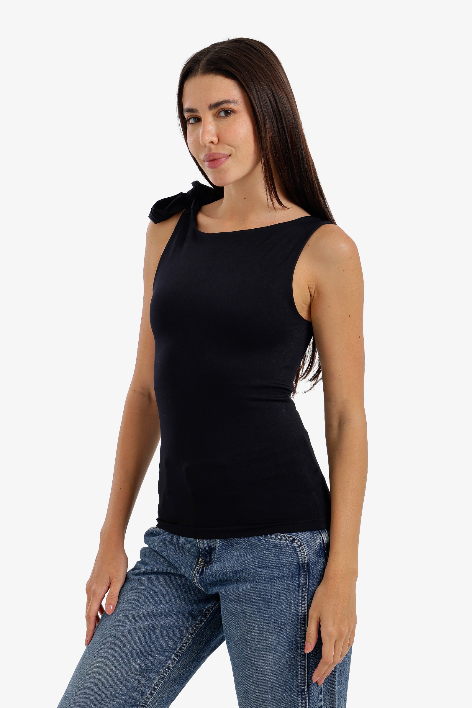 Bow-Tie Detail Top
