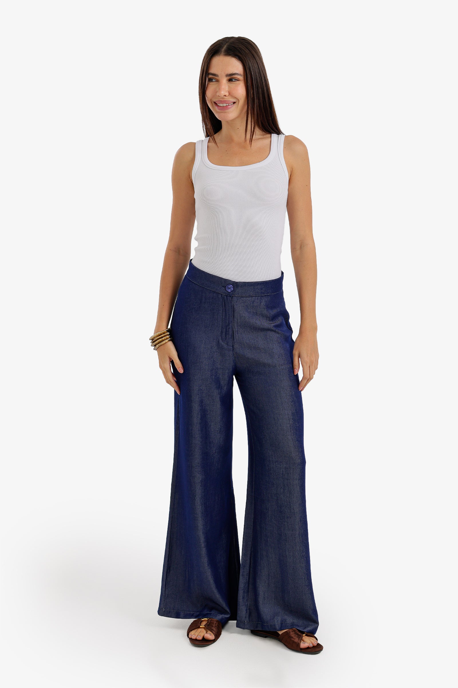 Classic Wide-Leg Pants