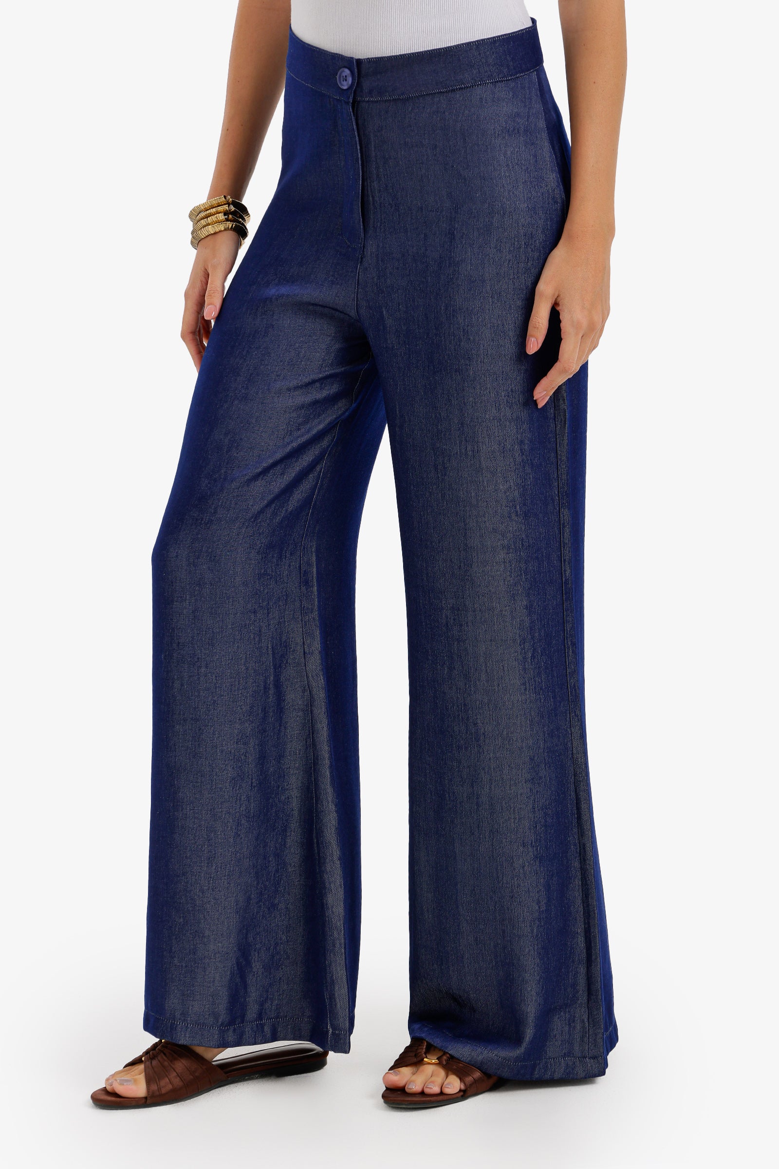 Classic Wide-Leg Pants