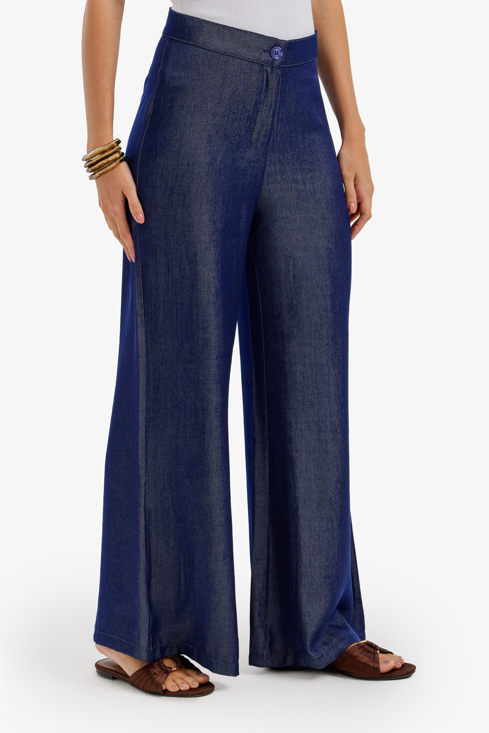 Classic Wide-Leg Pants
