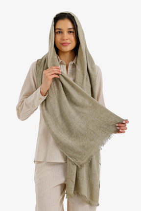 Tonal Stripe Scarf