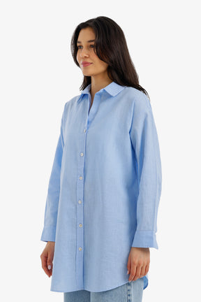 قميص تونيك بقصة مريحة