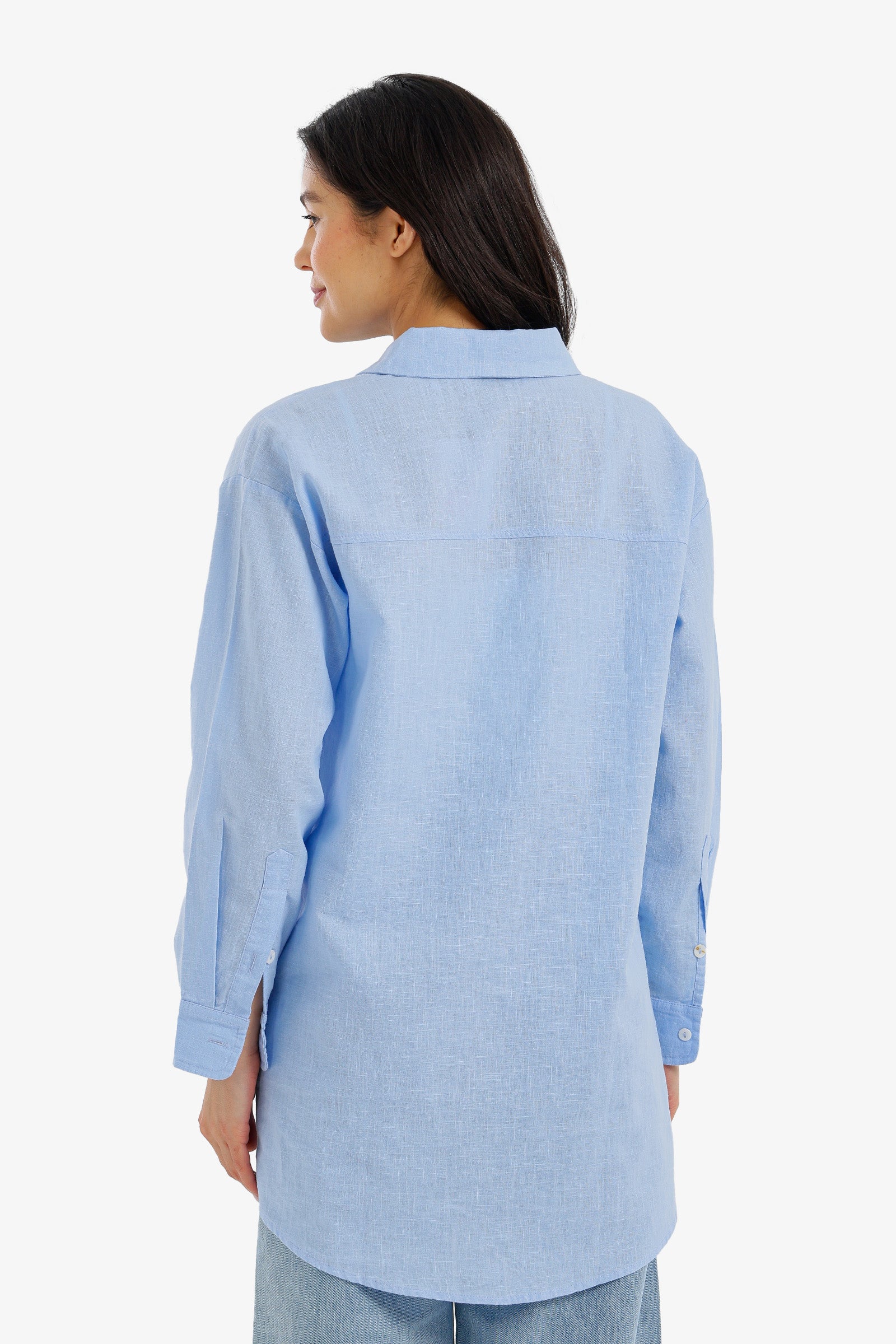 قميص تونيك بقصة مريحة