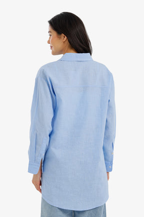 قميص تونيك بقصة مريحة