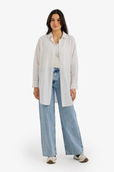 قميص تونيك بقصة مريحة