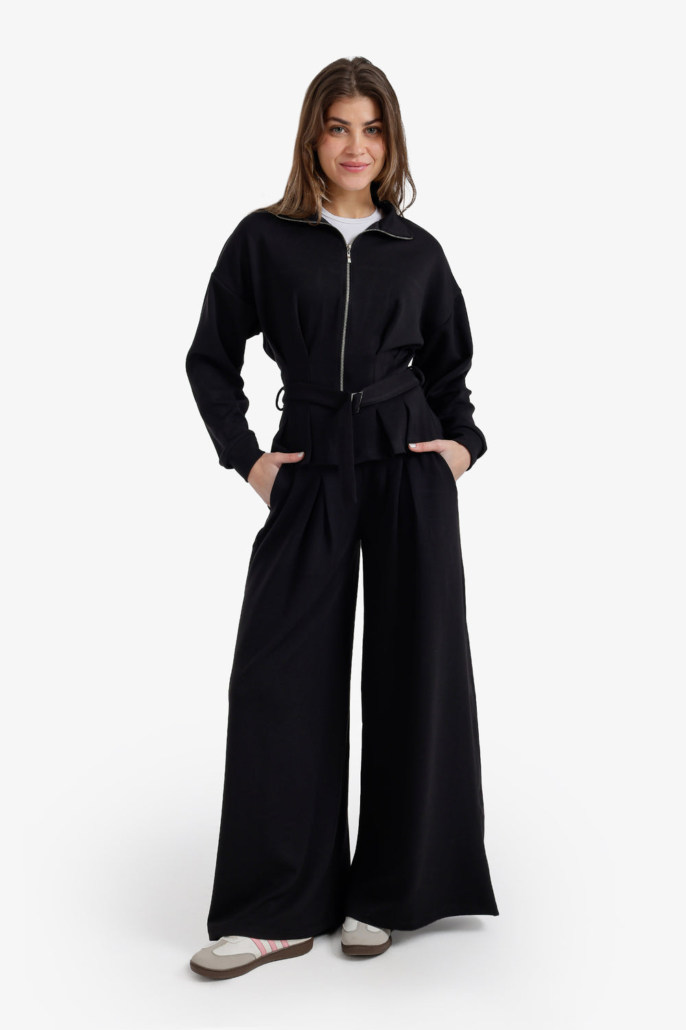 Dropped-Shoulder Lounge Jacket