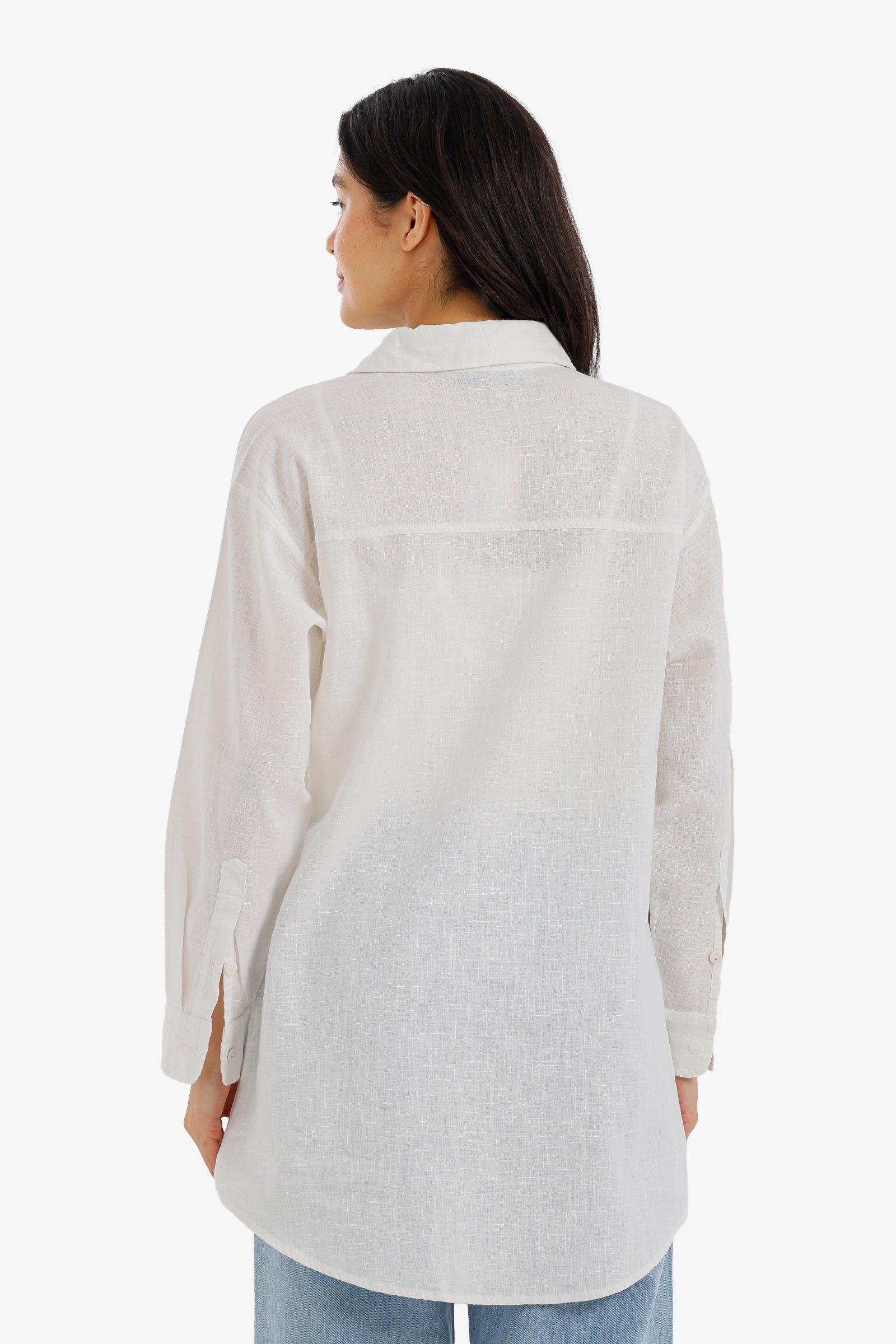 قميص تونيك بقصة مريحة