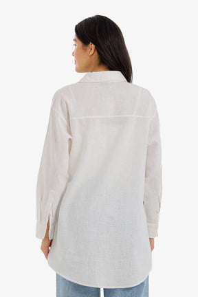 قميص تونيك بقصة مريحة