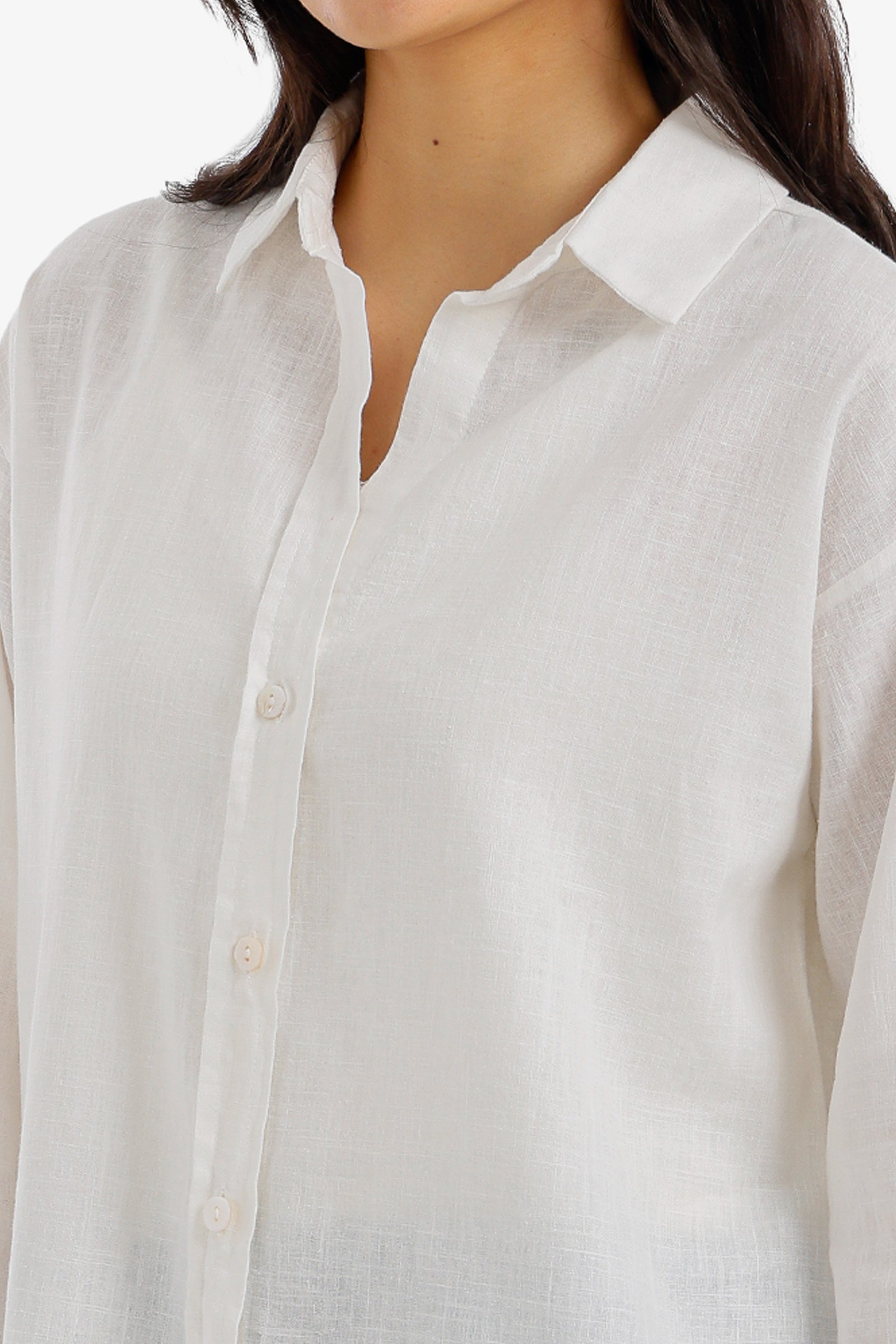 قميص تونيك بقصة مريحة