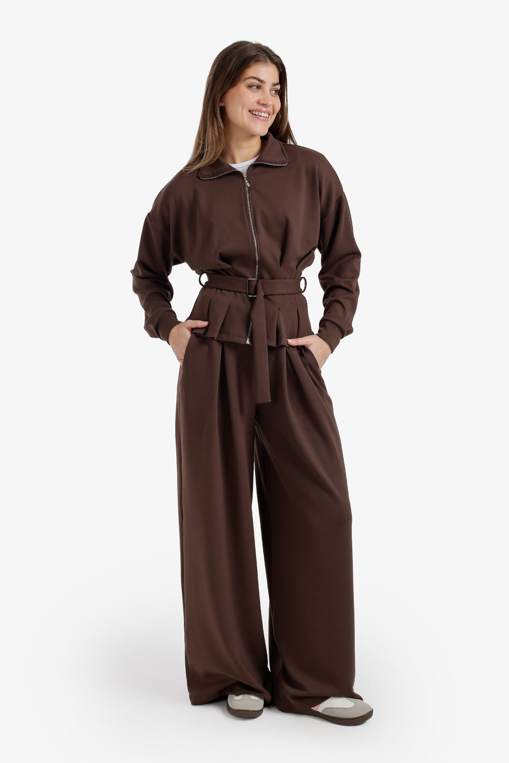 Dropped-Shoulder Lounge Jacket