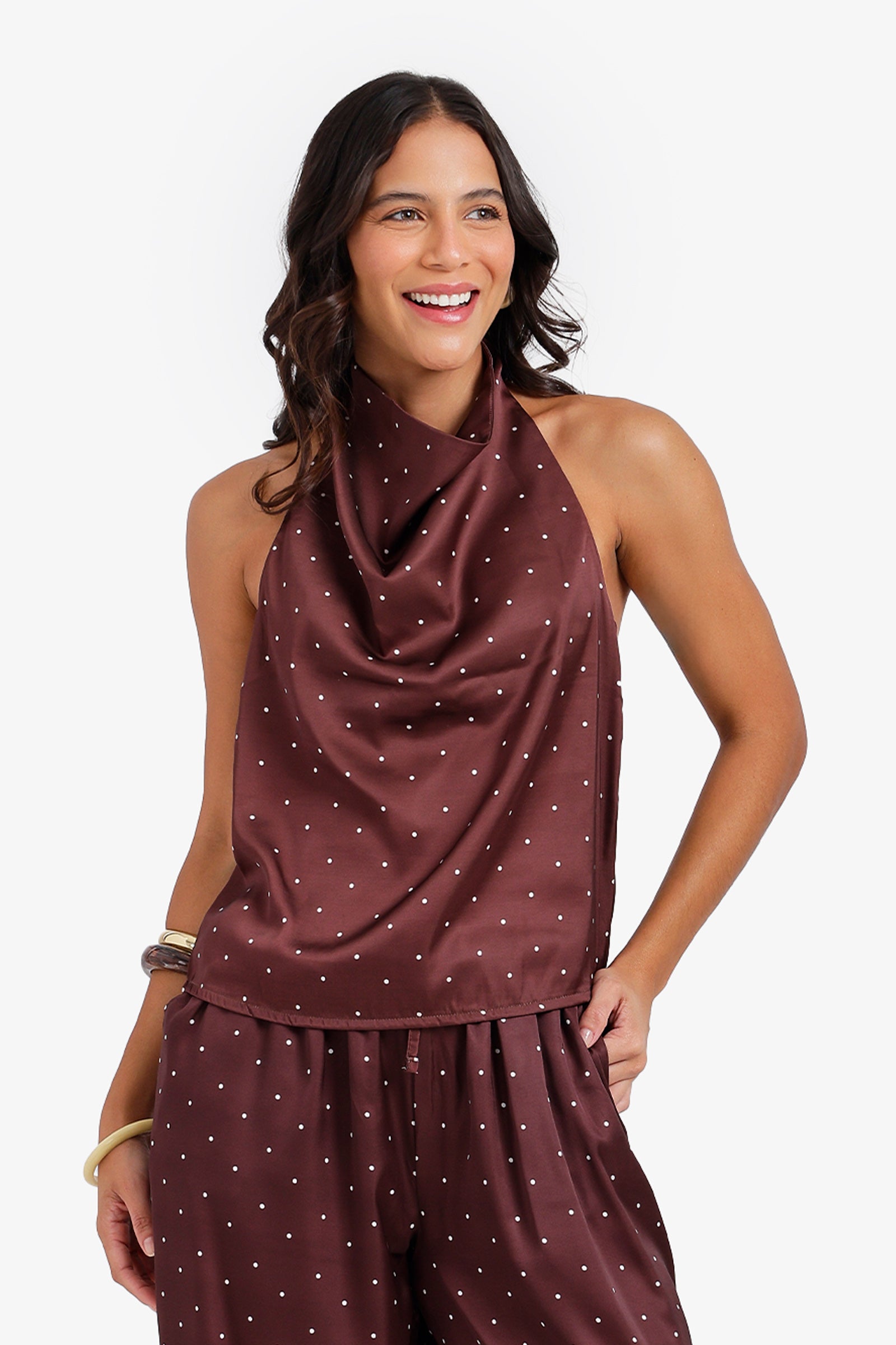 Polka Dot Beach Top