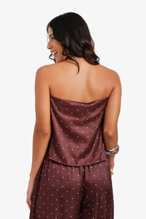 Polka Dot Beach Top