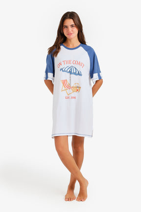 "On The Coast" Night Shirt