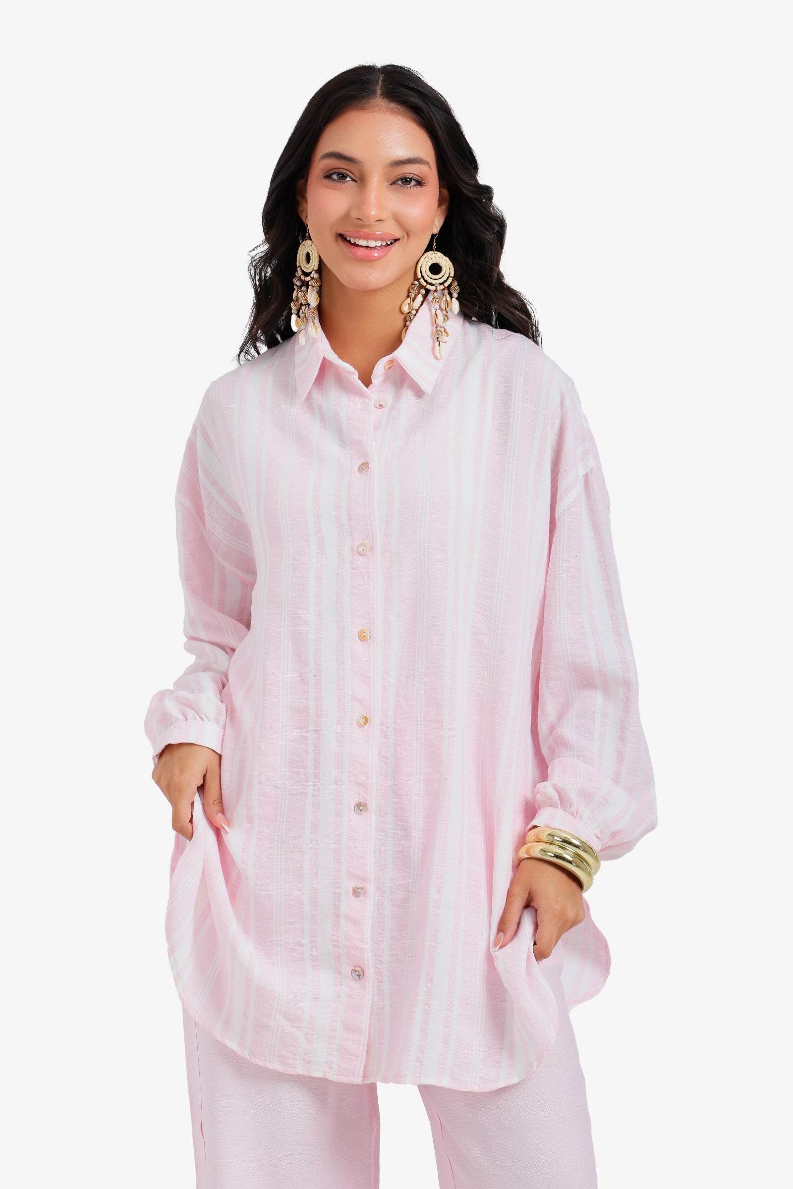 Striped Tunic Shirt