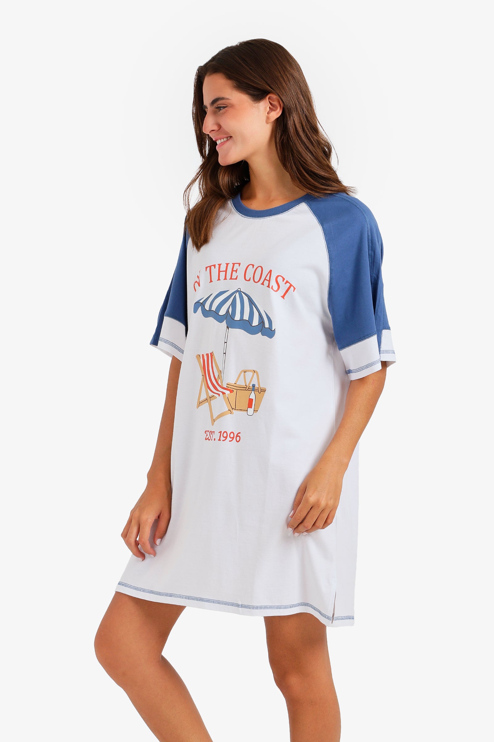 "On The Coast" Night Shirt