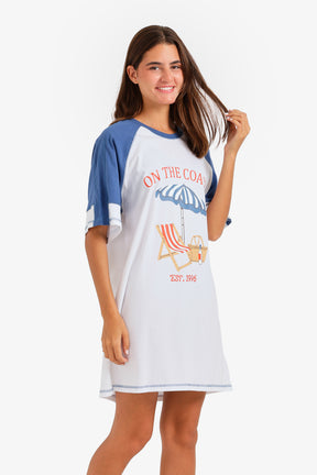 "On The Coast" Night Shirt