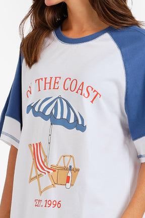 "On The Coast" Night Shirt