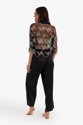 Floral Embroidery Pyjama