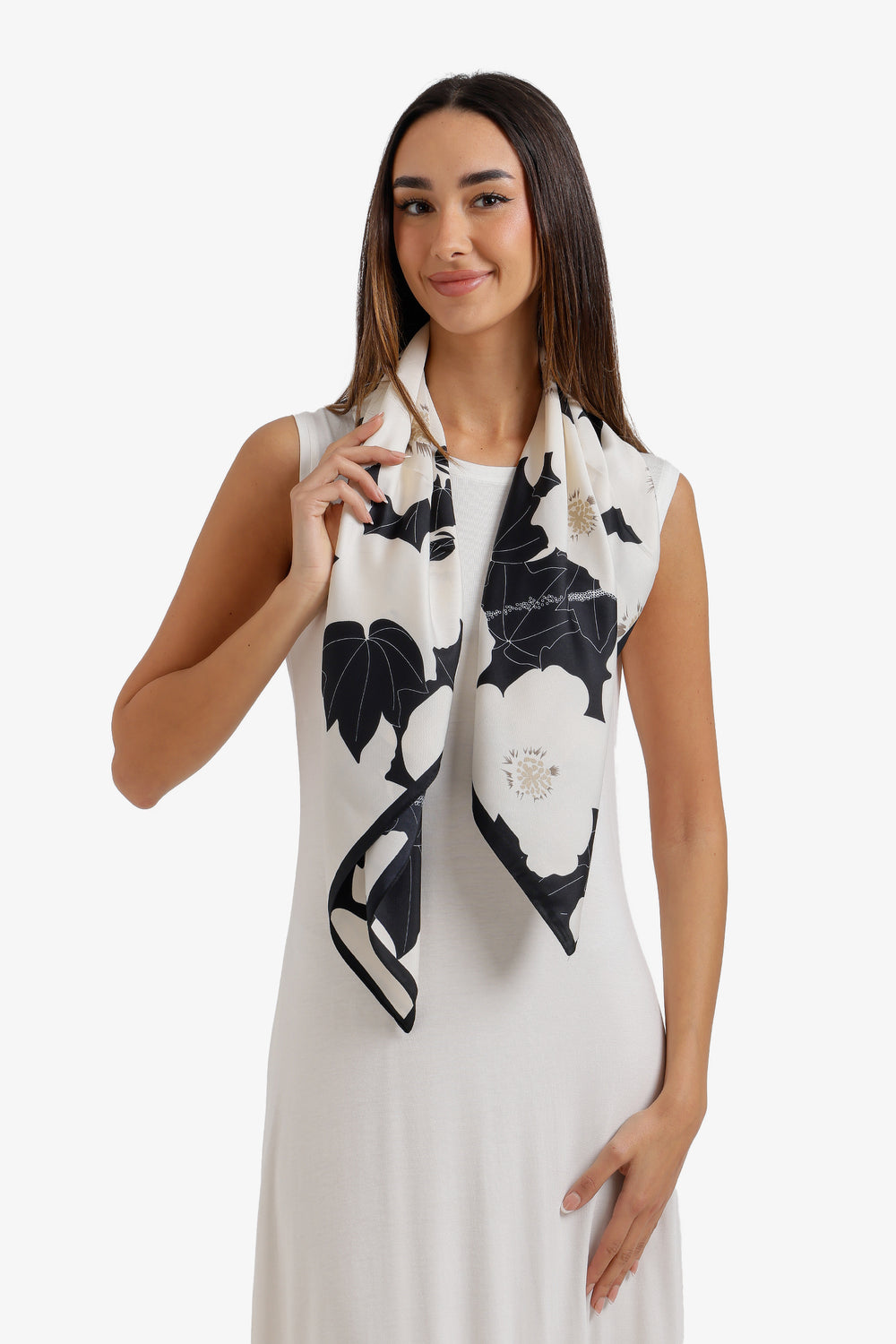 Printed Square Scarf