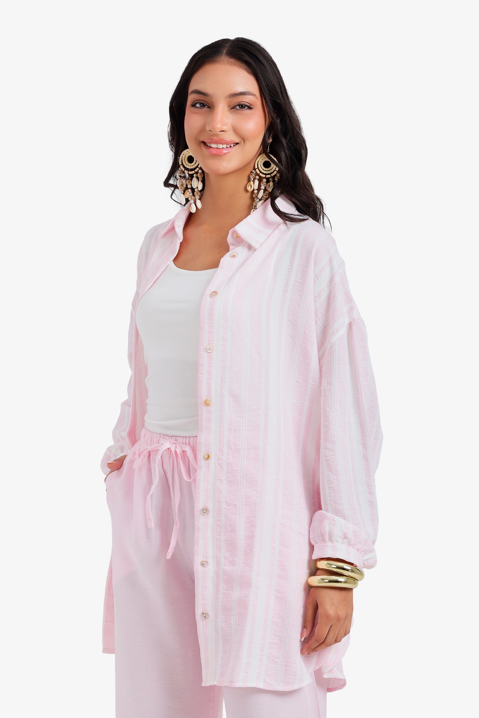 Striped Tunic Shirt